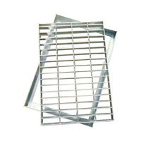 tranchée à haute charge de parcs Système de drainage de mur de toiture de passerelle durable Grille en acier galvanisée à chaud