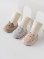 Chaussettes antidérapantes pour bébés et tout-petits Xiangyi, chaussettes de marche pour bébés, semelle souple respirante, printemps automne, chaussures pour enfants, garçons et filles