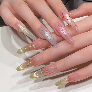 Set de Esmalte de Uñas con Efecto de Gotas de Agua 3D, Transparente, Sin Necesidad de Limpiar, con Capa Superior de Cristal, Profesional - Product Image 4
