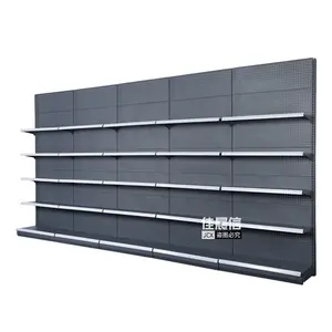 manufacturers selling supermarket single sided and double sided multi-style shelf grocery store supermarket shelves