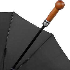 Tas bahu portabel, 25 inci 8 rusuk pertahanan diri Pongee payung serat kaca bingkai pembuka sendiri mekanisme penutup Manual tali bahu - Product Image 3