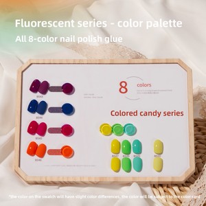 Esmalte de Uñas en Gel UV Fluorescente de 8 Colores, 15ml, Larga Duración, Juego de Esmaltes Permanentes, Suministros para Uñas, Venta al Por Mayor - Product Image 6