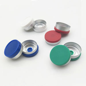 Cubierta de viales médicos para uso médico, vidrio prensado de aluminio, colorido, 13mm, 20mm, 28mm, 32mm - Product Image 1