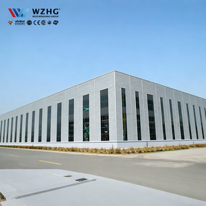 Centre logistique et entrepôt préfabriqués en acier Q355B pour atelier, certifié CE, durée de vie de 50 ans - Product Image 1