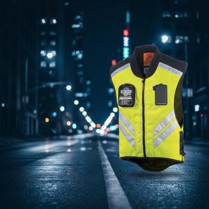 Chaleco de Motociclismo Reflectante y Transpirable Personalizable, Chaleco de Seguridad para Motociclistas con Logotipo Personalizado, Ropa Deportiva para Exteriores - Product Image 1