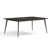 Table de conférence moderne en L blanche pour 4 personnes, bureau modulaire écologique et mobile pour salles de réunion et salles de conseil