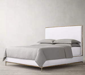 เฟอร์นิเจอร์ห้องนอนสไตล์โมเดิร์นระดับไฮเอนด์ เตียงผ้าคุณภาพสูง - Product Image 2