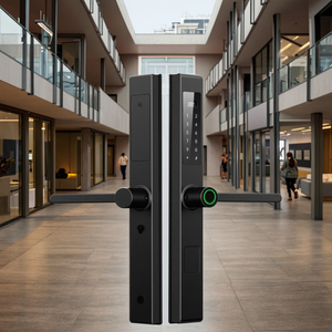 Tuya thông minh nhôm an ninh Khóa vân tay mật khẩu khóa cửa thông minh với wifi - Product Image 1