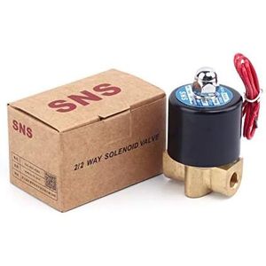 วาล์วโซลินอยด์ทองเหลือง SNS 1/4 นิ้ว NPT AC110V แบบปิดปกติ สำหรับน้ำ อากาศ ดีเซล รุ่น 2W025 N08 - Product Image 6
