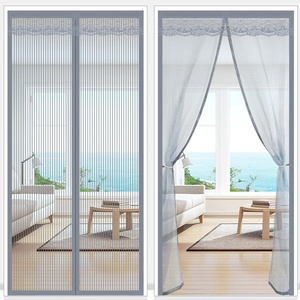 Moustiquaire magnétique rayée moderne anti-moustiques pour <span class=keywords><strong>porte</strong></span>, <span class=keywords><strong>rideau</strong></span> <span class=keywords><strong>de</strong></span> séparation pour la maison, <span class=keywords><strong>sans</strong></span> perçage requis - Product Image 1