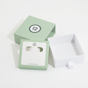 Wholesale Wholesale Women Coated Paper <b>Wedding</b> Little Jewelry Packaging Custom Luxury <b>Gift</b> <b>Box</b> - Product Image 2