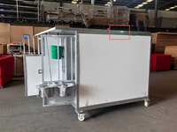 Enclos de sécurité pour veaux en métal galvanisé modulaire, simple/double, autoportant, écologique, durable, 6 pieds, moderne