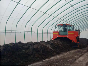 Ensemble moteur principal de retourneur de compost de type chenille pour équipement d'engrais organique pour la fabrication agricole et horticole en promotion ! - Product Image 3