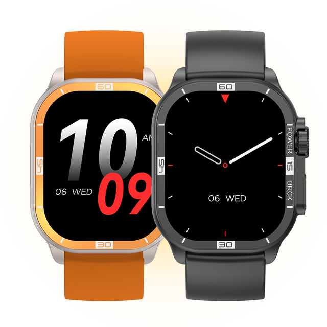 HK96S NFC 2.06 Inch Amoled Blood Oxygen Heart Rate Monitor Original Montre Intelligente Luxury Bt Calling 2024 Smart Watch
