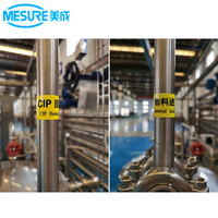 Petite machine de pasteurisation du lait 3000L pasteurisateur de lait/jus