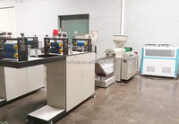 Machine de production de fermetures éclair à vis simple pour plastiques PP, PE, LDPE, polystyrène, pour sacs d'emballage profilés - Vente chaude