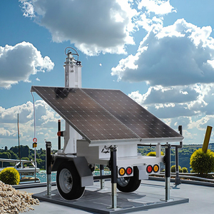 Long-Lasting Industrial Solar Trailer with MPPT <b>Controller</b> and Lithium Ion Battery - Product Image 4