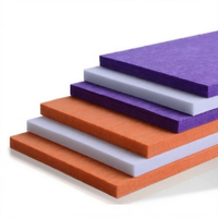 Panneaux acoustiques en feutre 100% polyester, modèle 3D moderne, absorption acoustique, ignifuges, écologiques, adaptés aux animaux domestiques, panneaux muraux pour hôtels
