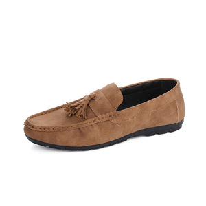 Doudou-zapatos informales de ante para hombre, mocasines ligeros de fondo suave para conducir, para primavera, 2022 - Product Image 6