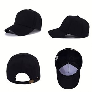 Juego de 5 Gorras de Béisbol de Algodón Personalizadas con Logotipo Bordado, Gorra de Béisbol de Color Sólido con Logotipo Personalizado - Product Image 3