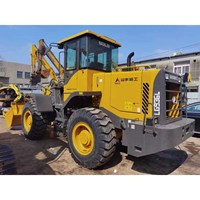 Guter Zustand Arbeiten Untere Stunde Gebraucht Landwirtschaft Traktor Rad Bagger lader SDLG 936 Form China