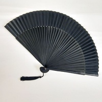Éventail pliant en bambou style ancien pour la danse Hanfu et l'anime, Touqing Erqing, facile à ouvrir et à fermer, vente en gros DIY