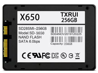 Txrui Hard Disk Kualitas Tinggi, Hard Disk Kualitas Tinggi 256GB 512GB 1TB Sata SSD 2.5 Inci SATA3 Kecepatan Tinggi Membaca dan Menulis Hard Disk SSD