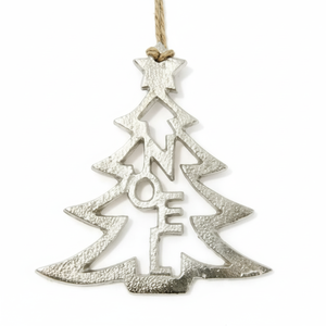 Adorno Colgante de Metal Hecho a Mano para Árbol de Navidad, Accesorio Decorativo para Árbol de Vacaciones, Idea de Regalo para Decoración Festiva del Hogar - Product Image 1