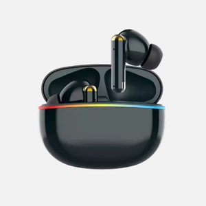 หูฟังไร้สาย TWS พร้อมระบบตัดเสียงรบกวนแบบแอคทีฟ ไมค์ 3 ตัว แบบไฮบริด กึ่งอินเอียร์ ใช้งานได้นาน 3-5 ชั่วโมง แบตเตอรี่ 5.4 - Product Image 1