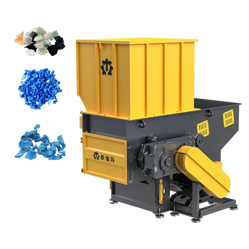 Industrial Automatic Home Waste Wood Large Plastic Recycling Machinery For Sale