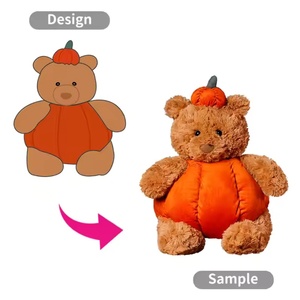 Customizable Plush Toys Cute Pillow PP Cotton Plush Doll Bedside Pillow Pad Custom logo Packaging Label Hanging Tag - Product Image 4