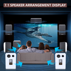 Sistema de Altavoces 7.1 para el Hogar, Altavoces Profesionales Shadow K con Sonido Envolvente, Sistema de Altavoces Independientes para Karaoke - Product Image 3