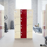 Casier scolaire en ABS personnalisé de haute qualité Consigne à bagages intelligent avec structure de démontage de verrouillage de sécurité