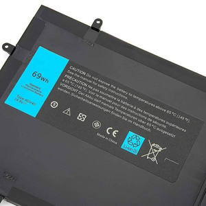 Batterie d'ordinateur portable de remplacement en gros 4DV4C 69Wh 14.8V pour Dell XPS18 1810 D10H3 0D10H3 63FK6 - Product Image 2