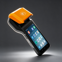 Terminal de point de vente intelligent H10P Android 14 avec imprimante thermique 58 mm, NFC, scanner 1D/2D, 2 Go DDR3, 32 Go pour la logistique de détail