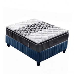 Пружинный матрас с 5 зонами, размер king, пена с эффектом памяти, вакуумный сжатый матрас, фабричное производство матрасов королевского размера - Product Image 5