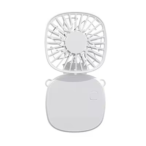 Mini ventilateur portable rechargeable par USB, ventilateur électrique personnel à main, trois options, plastique durable pour les voyages, l'extérieur et les hôtels - Product Image 2