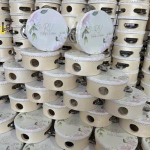 <span class=keywords><strong>2025</strong></span> cá nhân bộ gõ nhạc cụ cầm tay vật liệu gỗ đám cưới Mini khiêu vũ bên nhà thờ khách Tambourine giá - Product Image 4