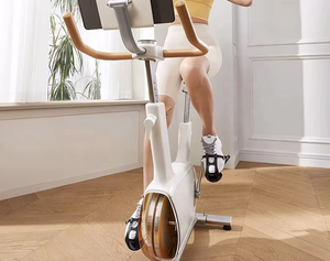 Spinning Bike Macaron Rose Maison Intelligent Silencieux Intérieur Contrôle Magnétique Équipement D'exercice Fitness Perte De Poids Spinning Bike - Product Image 6