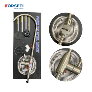 Robinet col de cygne en acier inoxydable 304 Forseti pour système de traitement d'eau par osmose inverse, installation facile, application domestique - Product Image 3