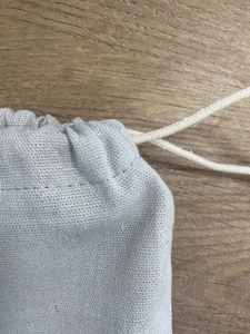 Bolsas de Tela Ecológicas con Cordón, de Lona, Suaves, OEM, en Oferta - Product Image 3