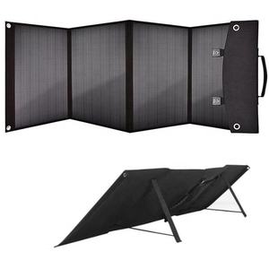 ชุดโซลาร์เซลล์พกพา กันน้ำ 100W 120W 200W 300 วัตต์ แบบพับได้ สำหรับเครื่องกำเนิดไฟฟ้า - Product Image 1