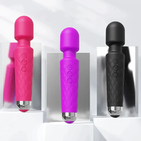 Vibrateur rose personnalisé avec logo, masseur électrique, dildo vaginal, vibrateur point G, baguette vibrante, jouets sexuels pour femme