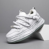 Chaussures de sport décontractées pour hommes à semelle épaisse et talon haut, effet vieilli et coloré, baskets polyvalentes et tendance