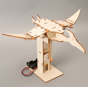De L'école Secondaire primaire Students'Science Technologie Production Édenté Modèle Matériel Diy Dinosaure Jouet Vapeur L'éducation - Product Image 4