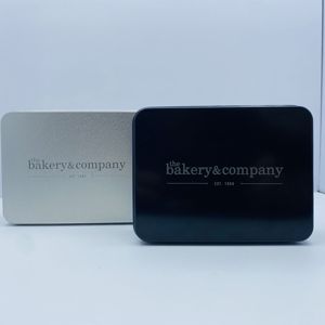 Latas de almacenamiento de Metal herméticas plateadas rectangulares con tapas 12*9*4cm para dulces, té, café, joyería, baratija, moneda negra - Product Image 6