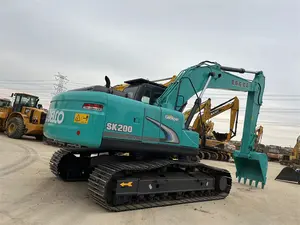 Экскаватор б/у kobelco SK200-8 SK200 210-8,KOBELCO SK140 SK200 SK210 оригинальный японский экскаватор KOBELCO SK60 SK140