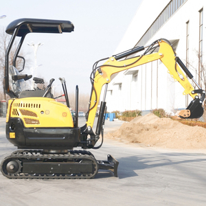 High <b>Top</b> ELORRY EL18 Hydraulic Mini Excavator Crawler 0.045m3 Cubic Meter Small Digger Crawler Excavator - Product Image 3