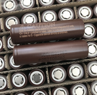 Batterie Originale 18650 HG2 3000mAh avec Bandes Soudées pour Tournevis, Courant Élevé 30A + Nickel DIY Inr18650 Hg2