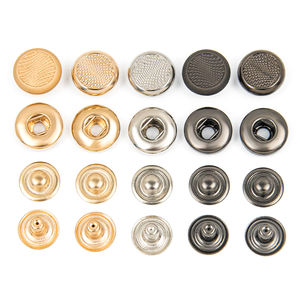 Botones a Presión Metálicos de 15 mm de Diseño Hermoso Hechos en Fábrica, Nuevos Botones a Presión de 4 Piezas - Product Image 2